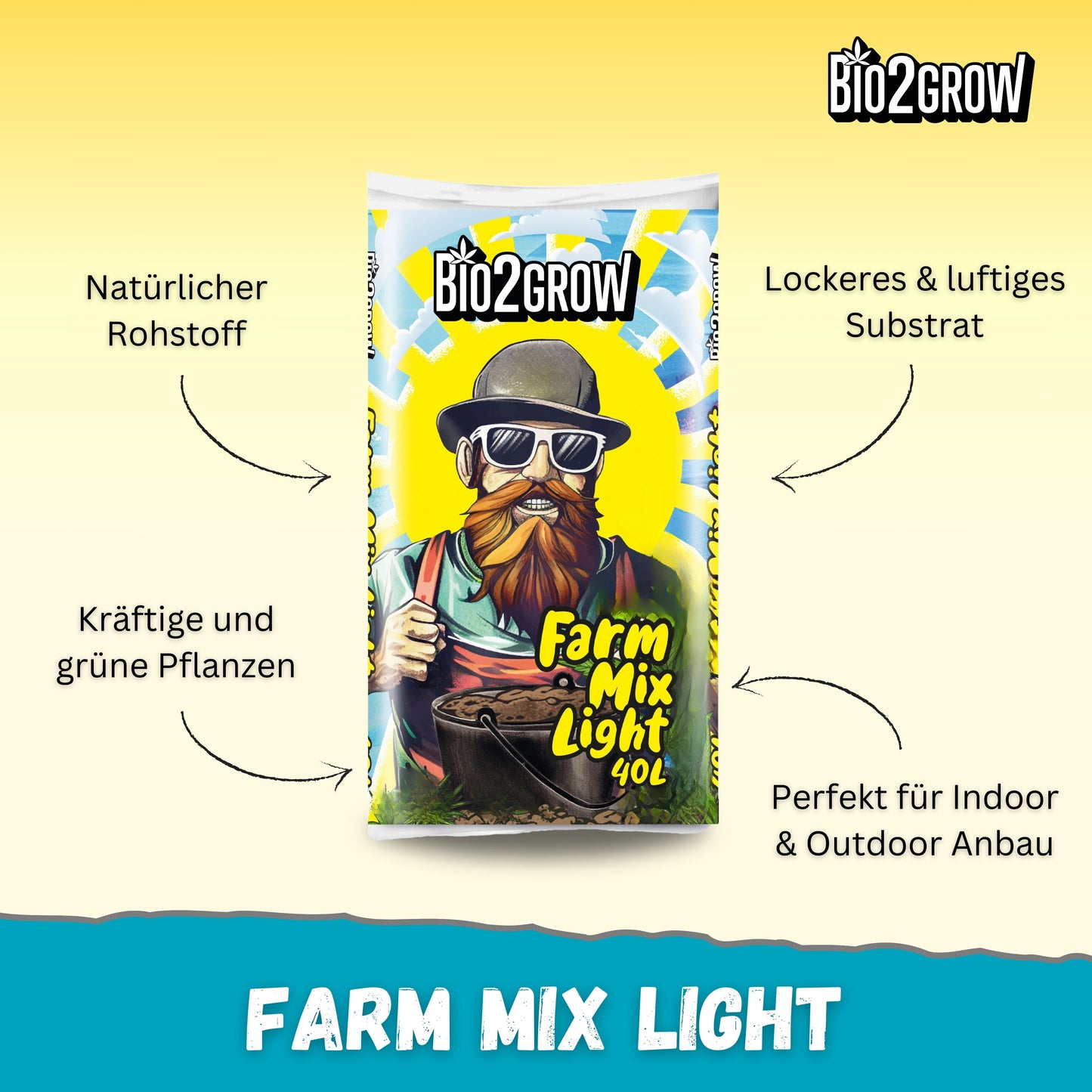Bio2grow Farm Mix Light