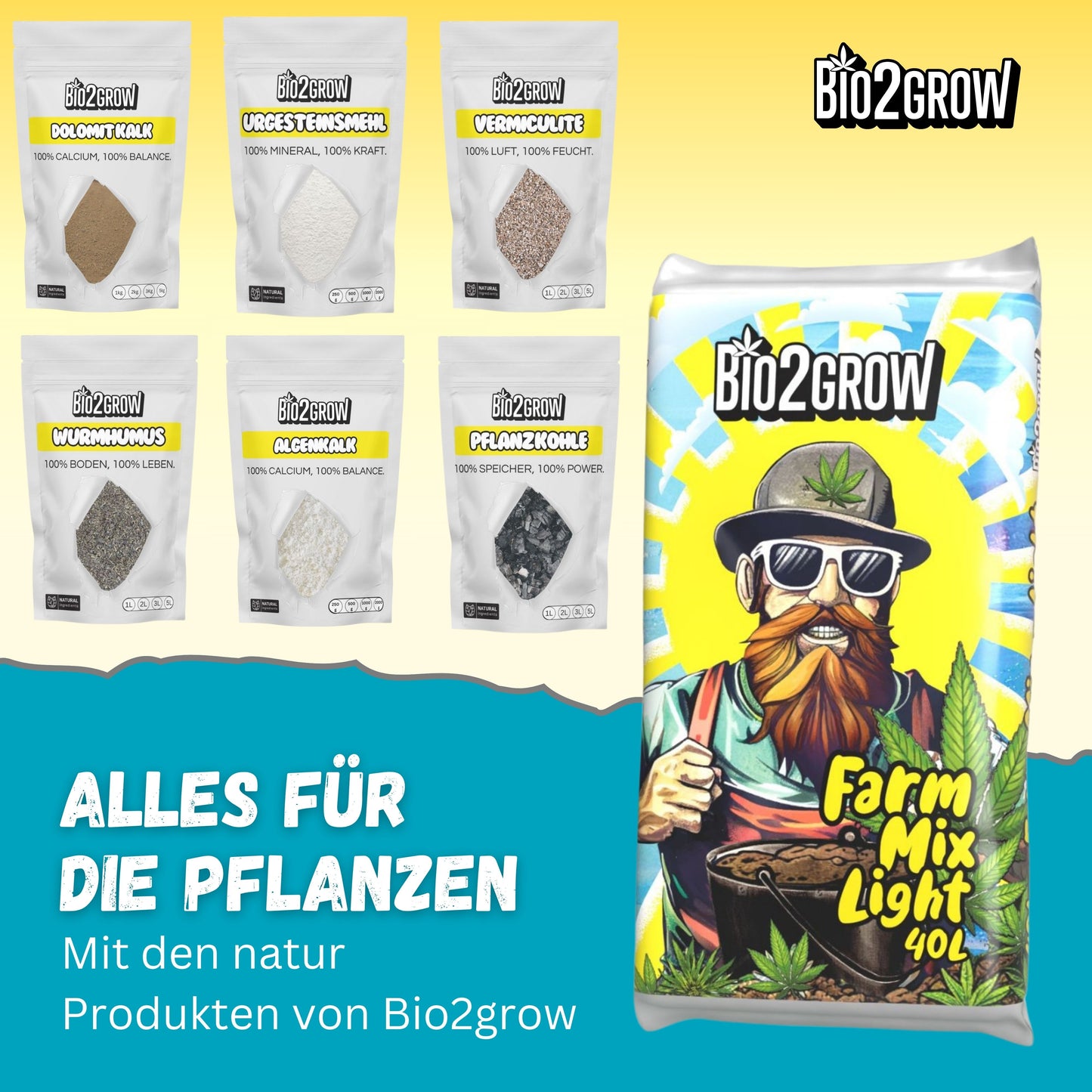 Bio2grow Hornmehl