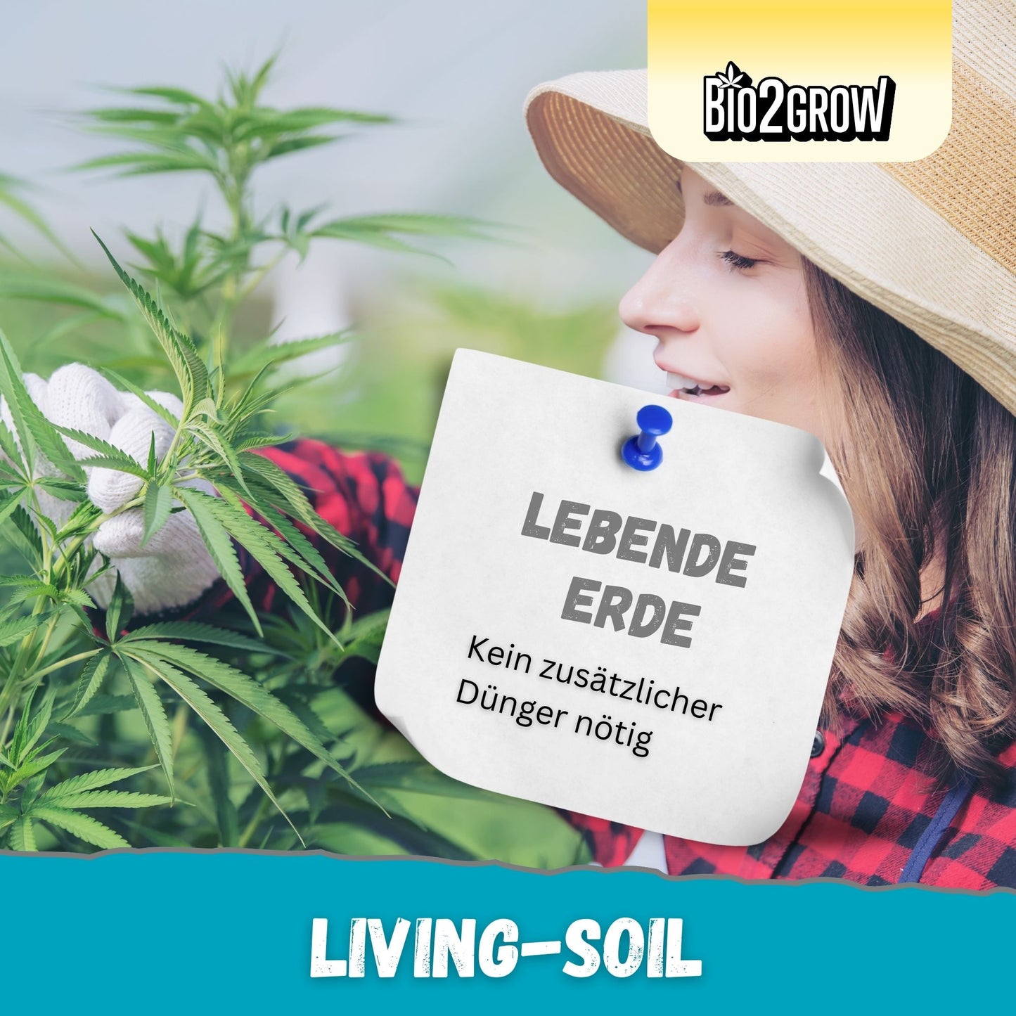 Bio2grow Living Soil - Lebende Erde