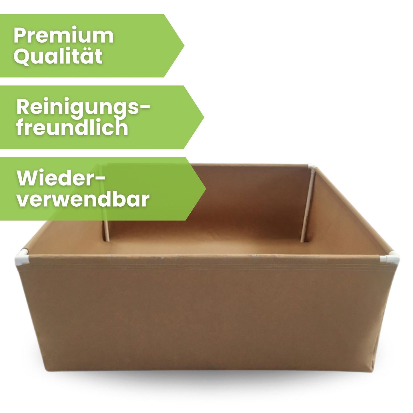 Bio2Grow Living Soil Beet 90x90 cm – Hochwertiges Pflanzbeet für Indoor & Outdoor