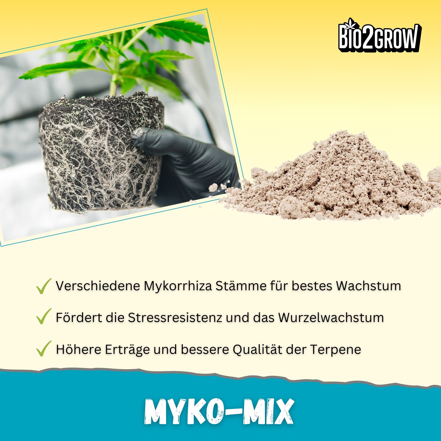 Bio2grow Myko-Mix - Mykorrhiza Pilze