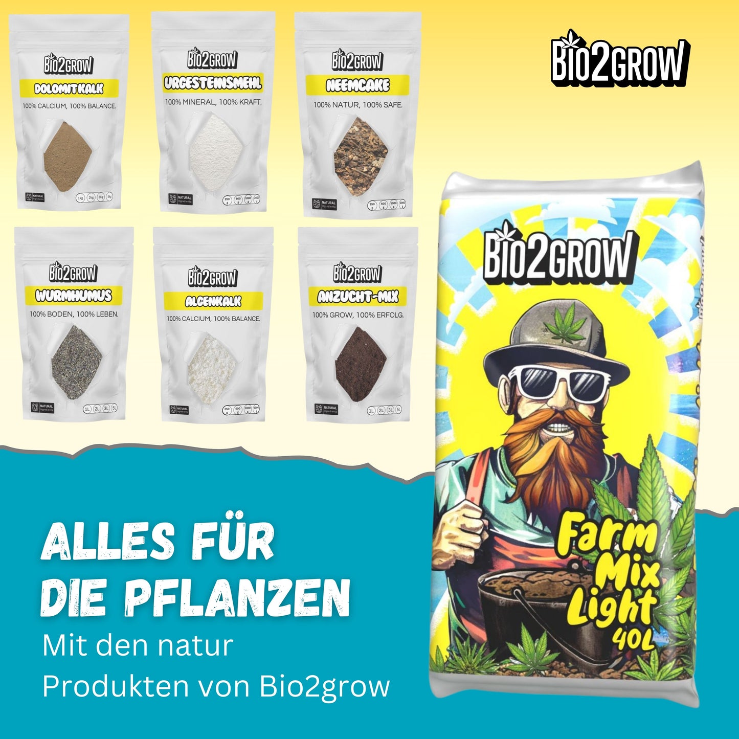 Bio2grow Pflanzkohle