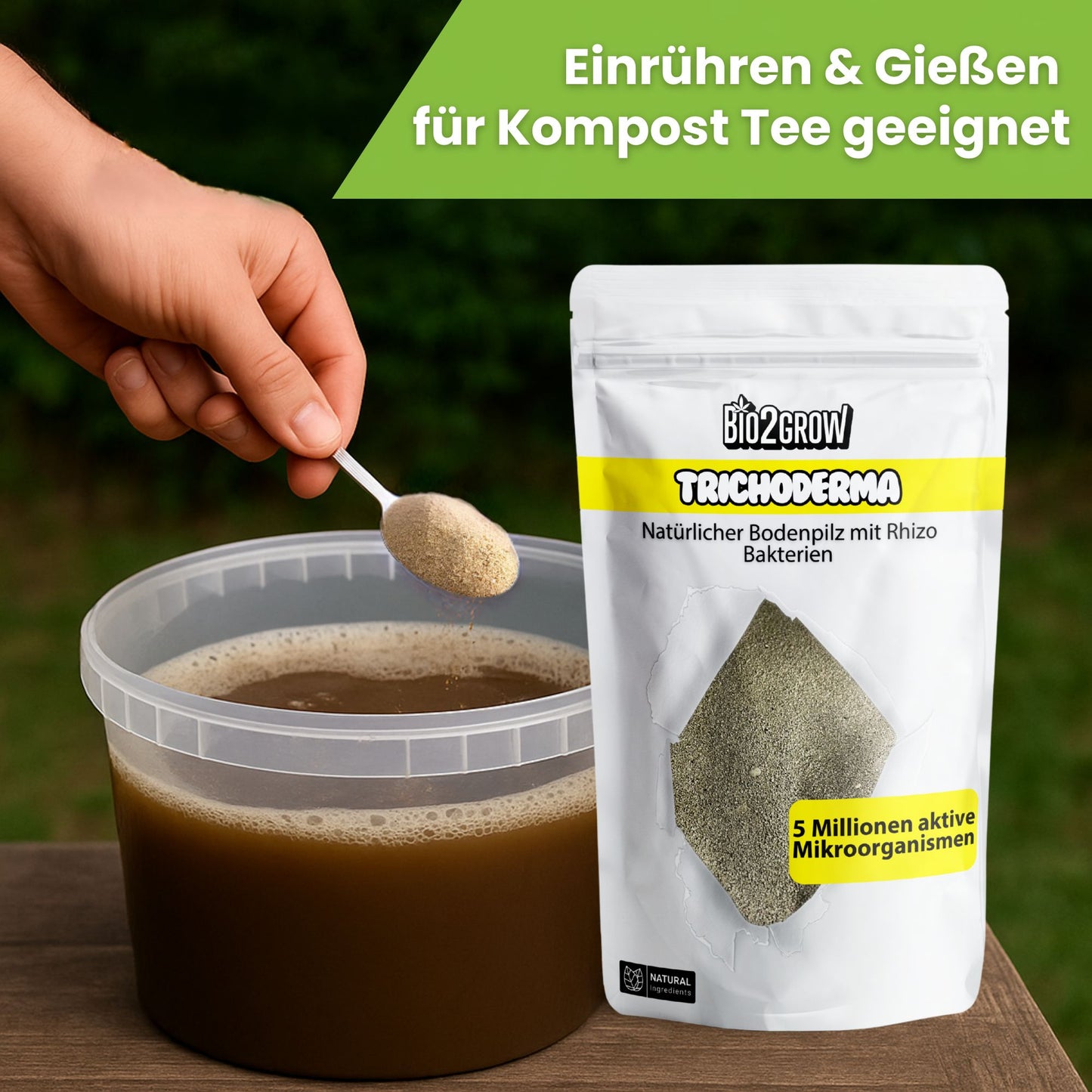 Bio2Grow Trichoderma – Natürlicher Bodenvitalisierer für kräftiges Pflanzenwachstum