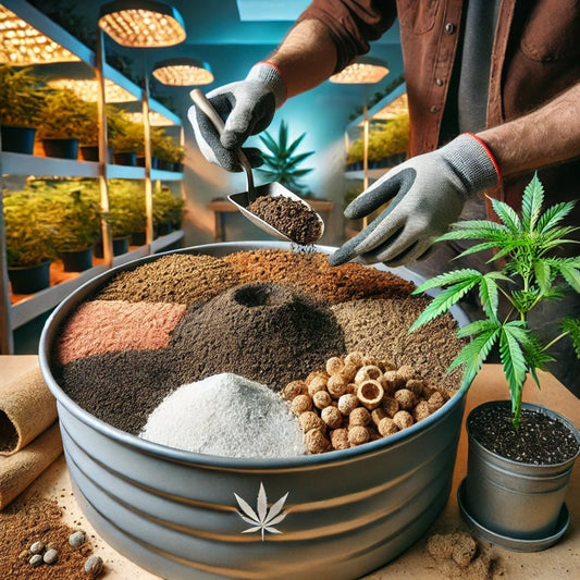 Anleitung um deine eigene Premium Grow Erde zu mischen