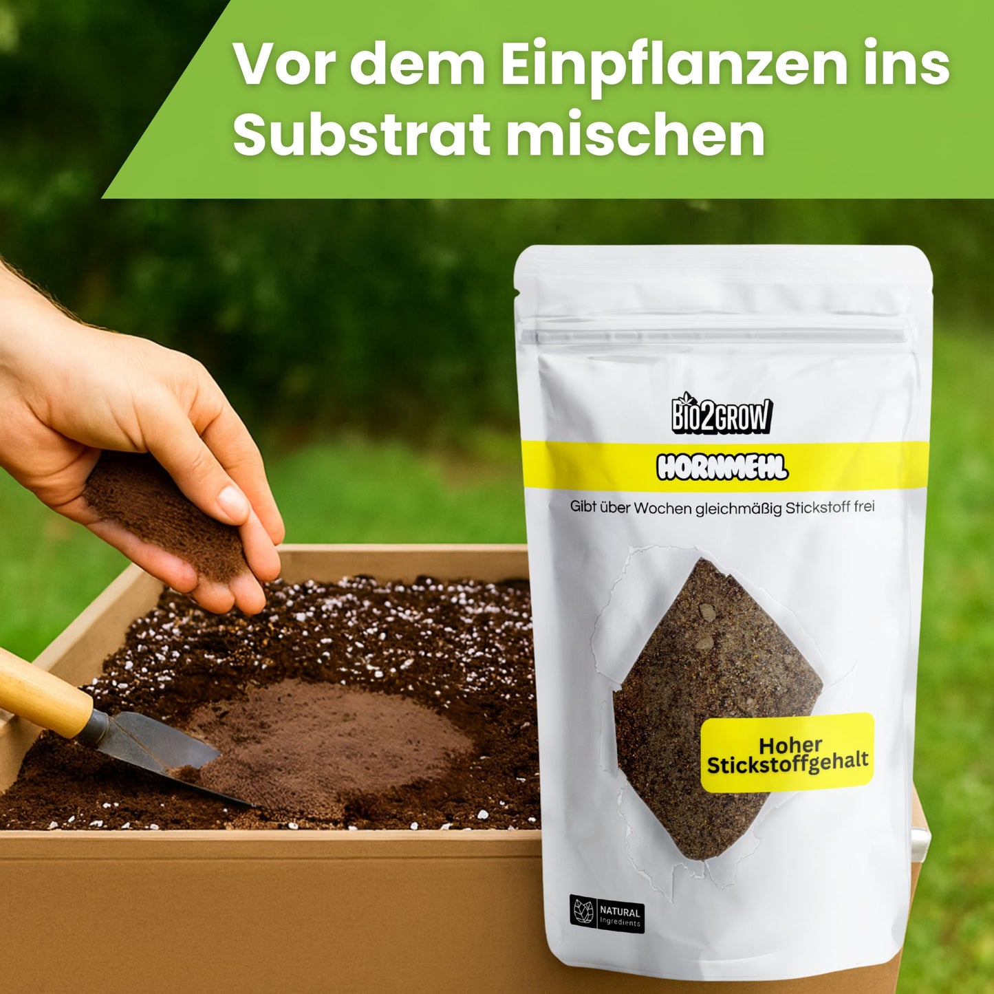 Bio2grow Hornmehl