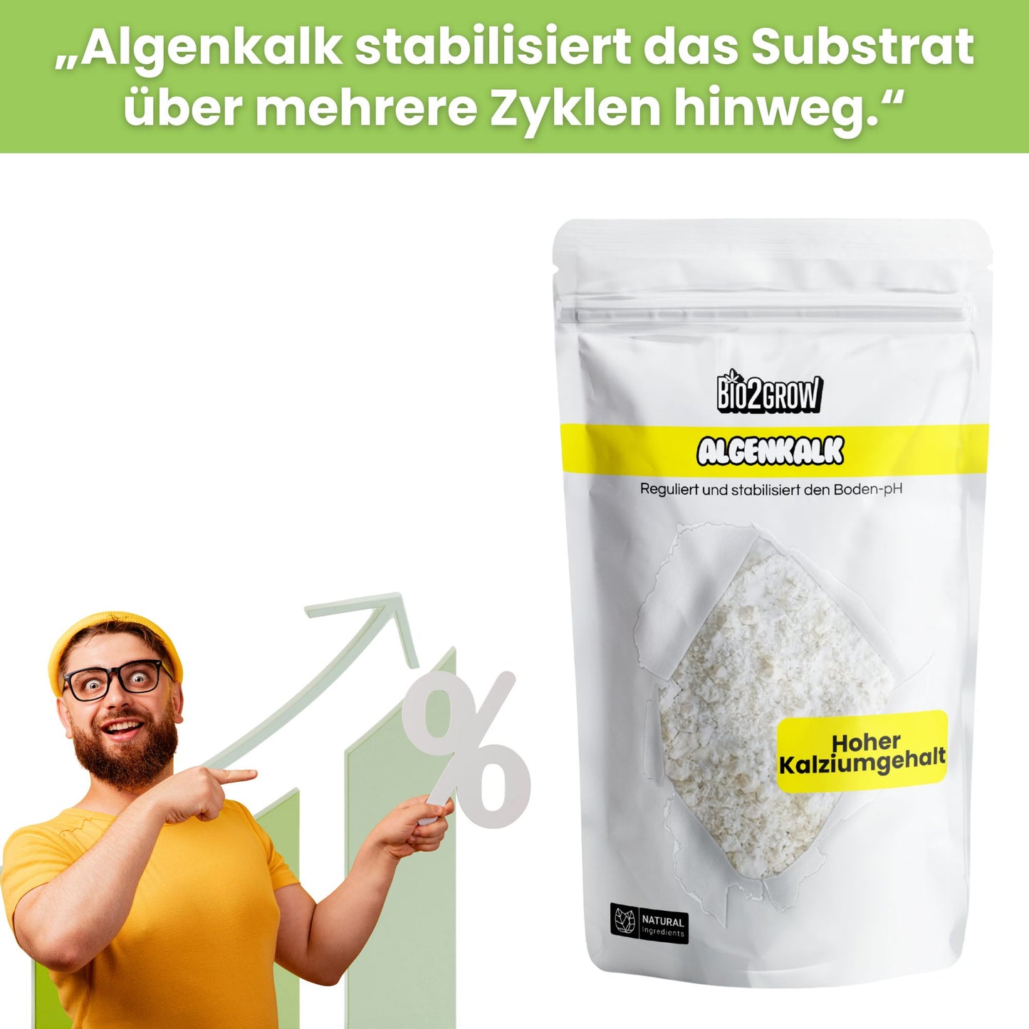 Bio2grow Algenkalk