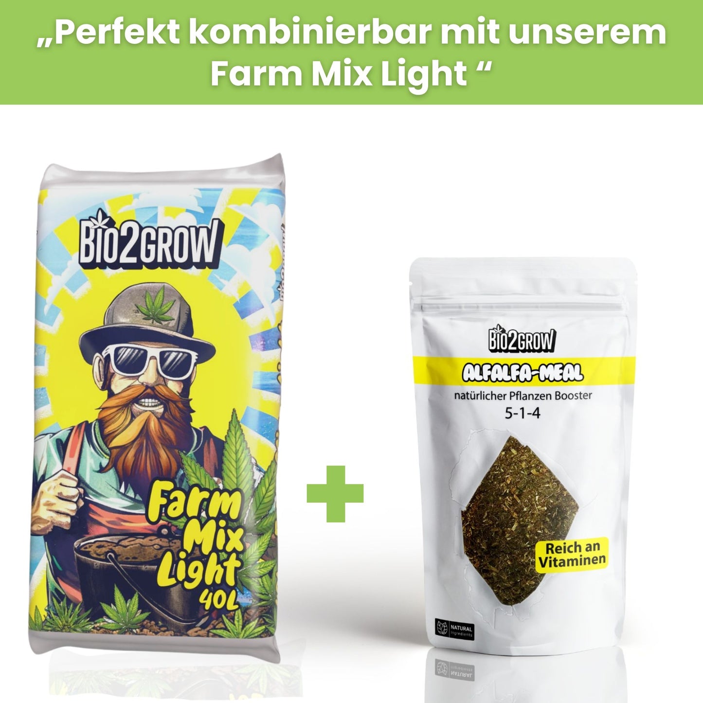 Bio2Grow Alfalfa Meal – Natürlicher Wachstumsturbo für kräftige Pflanzen