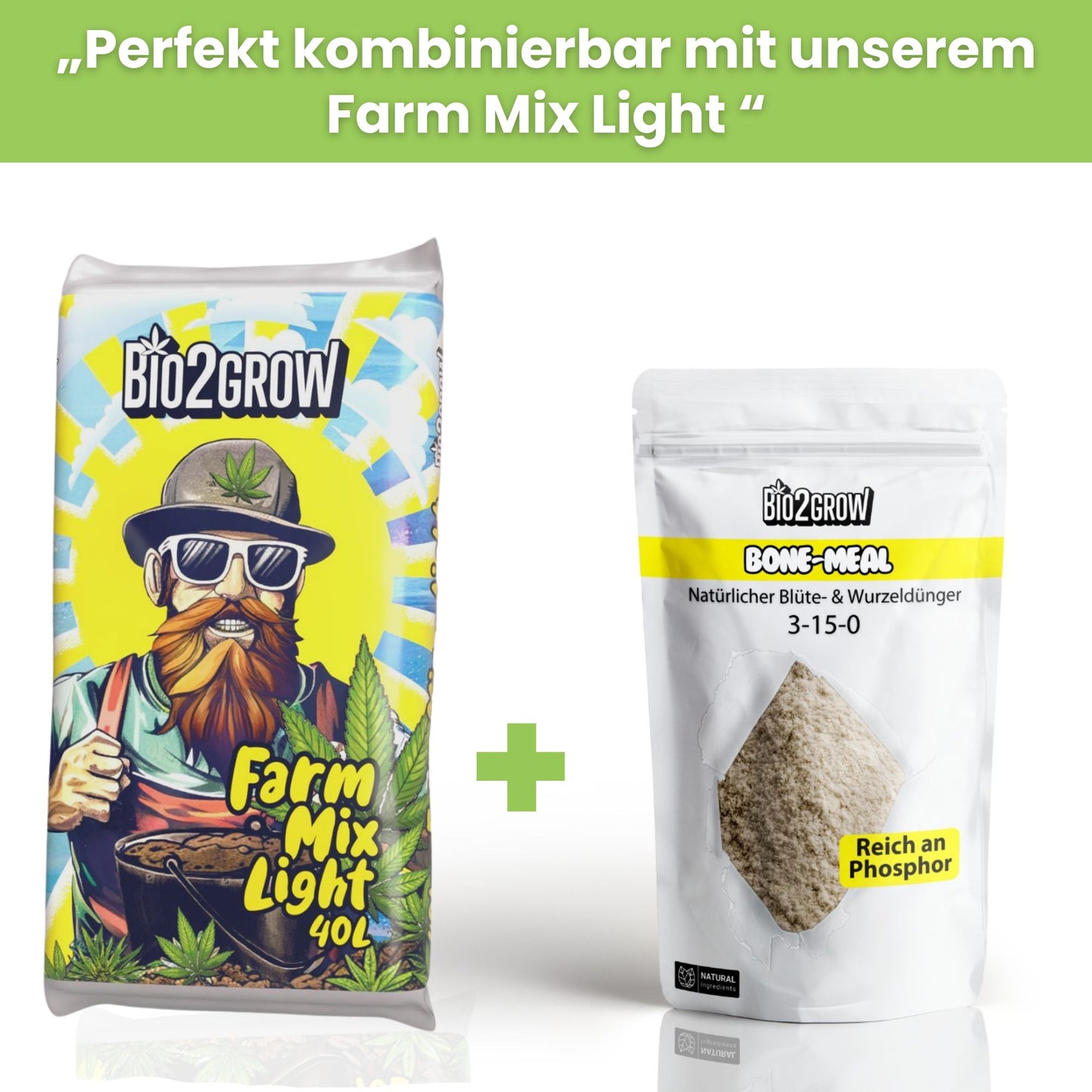 Bio2Grow Bone Meal – Natürliche Phosphor- & Kalziumquelle für kräftige Blüten