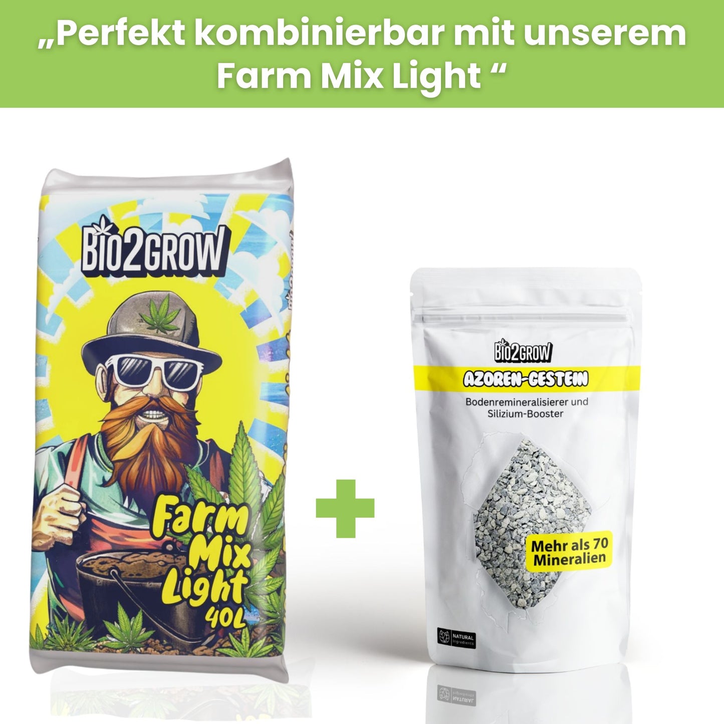 Bio2Grow Azoren-Gestein – Mineralstoffreicher Vulkanboden-Booster aus den Azoren
