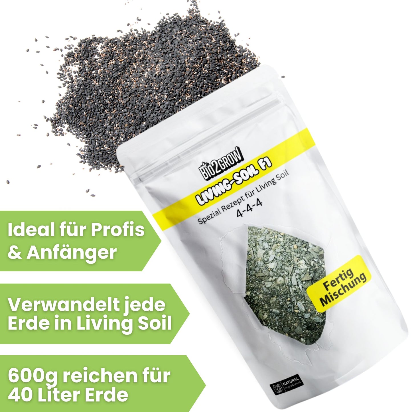 Bio2Grow Living Soil F1 – Verwandelt jede Erde in hochwertige Living Soil
