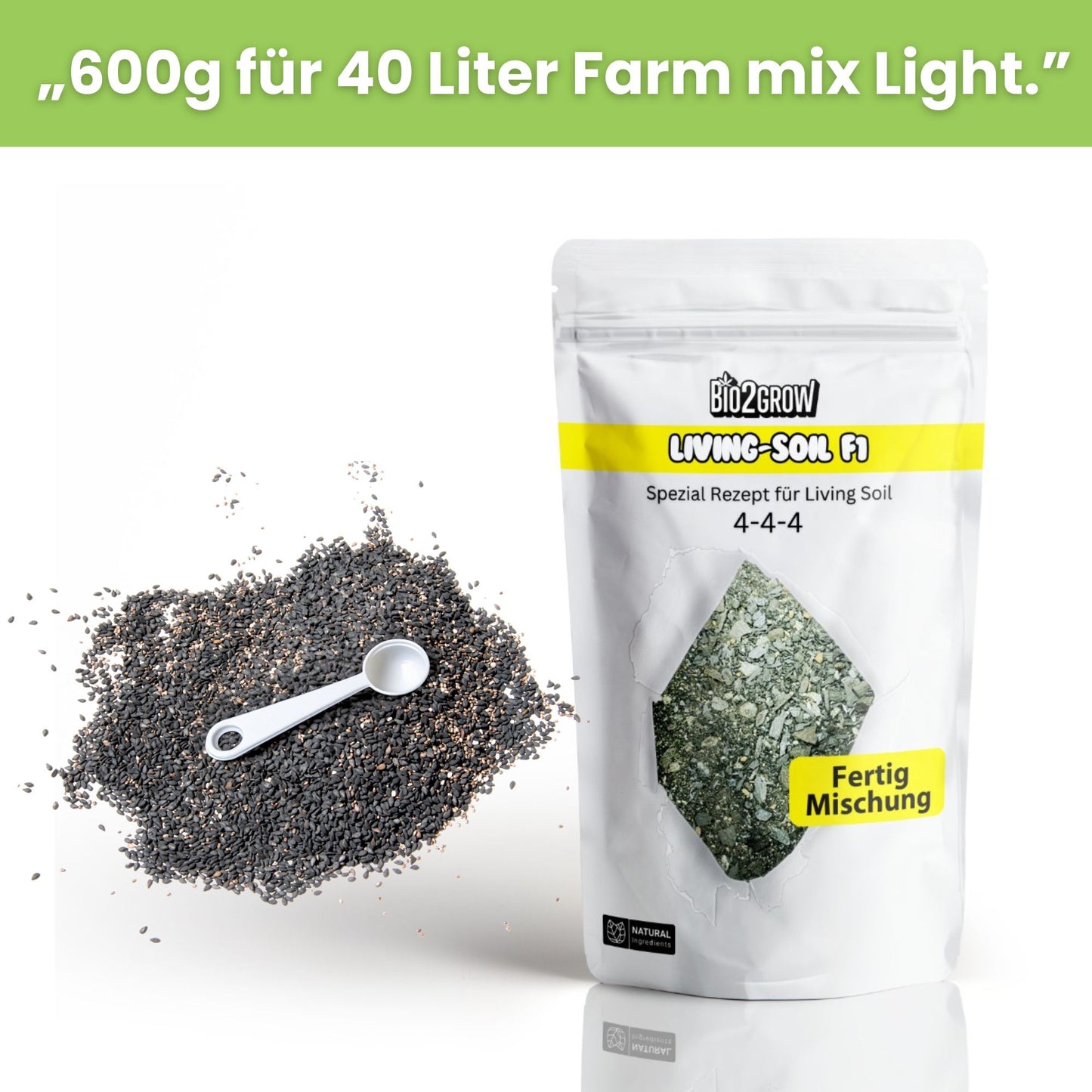 Bio2Grow Living Soil F1 – Verwandelt jede Erde in hochwertige Living Soil