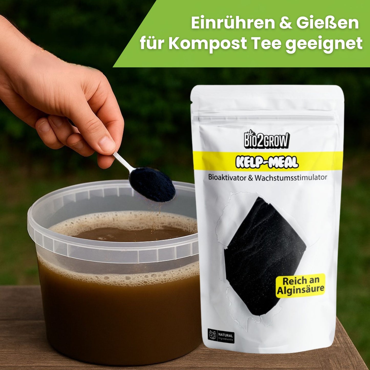 Bio2Grow Kelp Meal – Natürlicher Wachstumsturbo aus Meeresalgen
