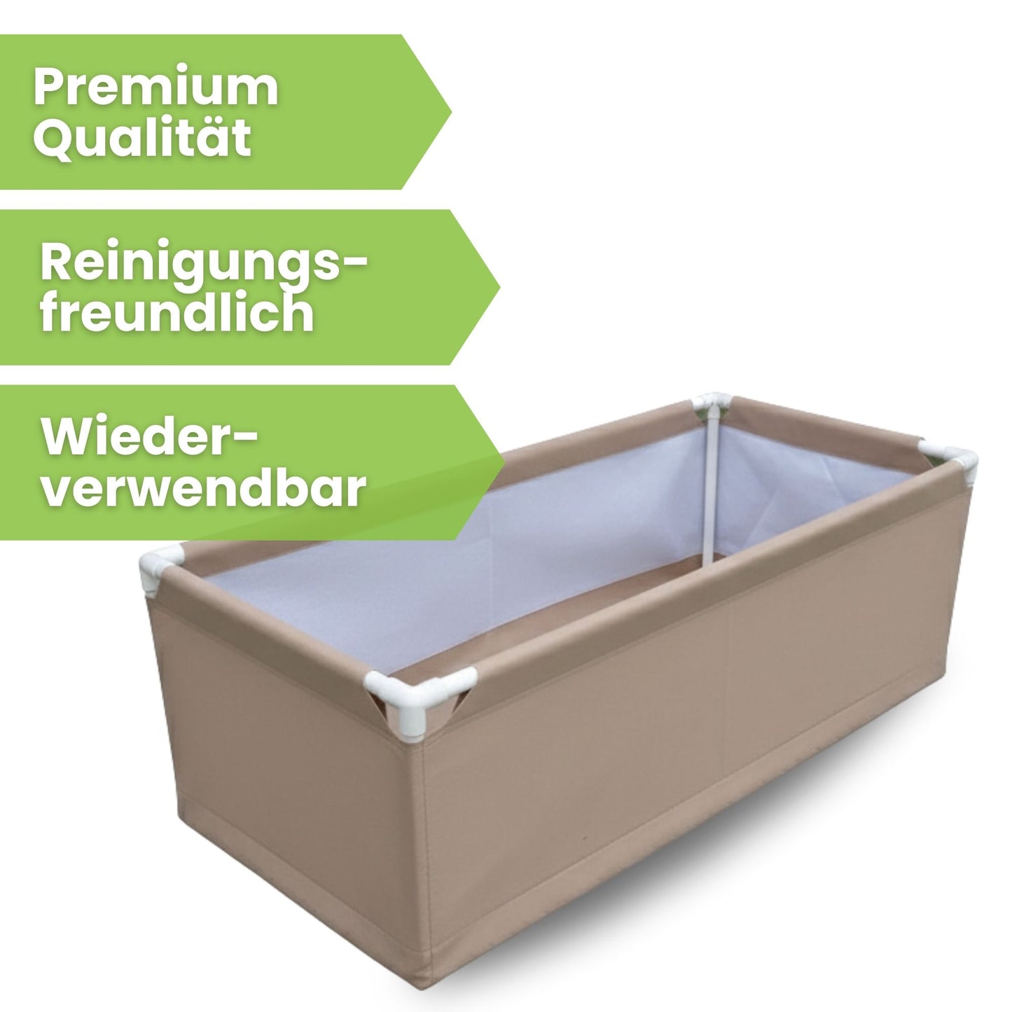 Bio2Grow Living Soil Beet 120x60x45 cm – Hochwertiges Pflanzbeet für Indoor & Outdoor