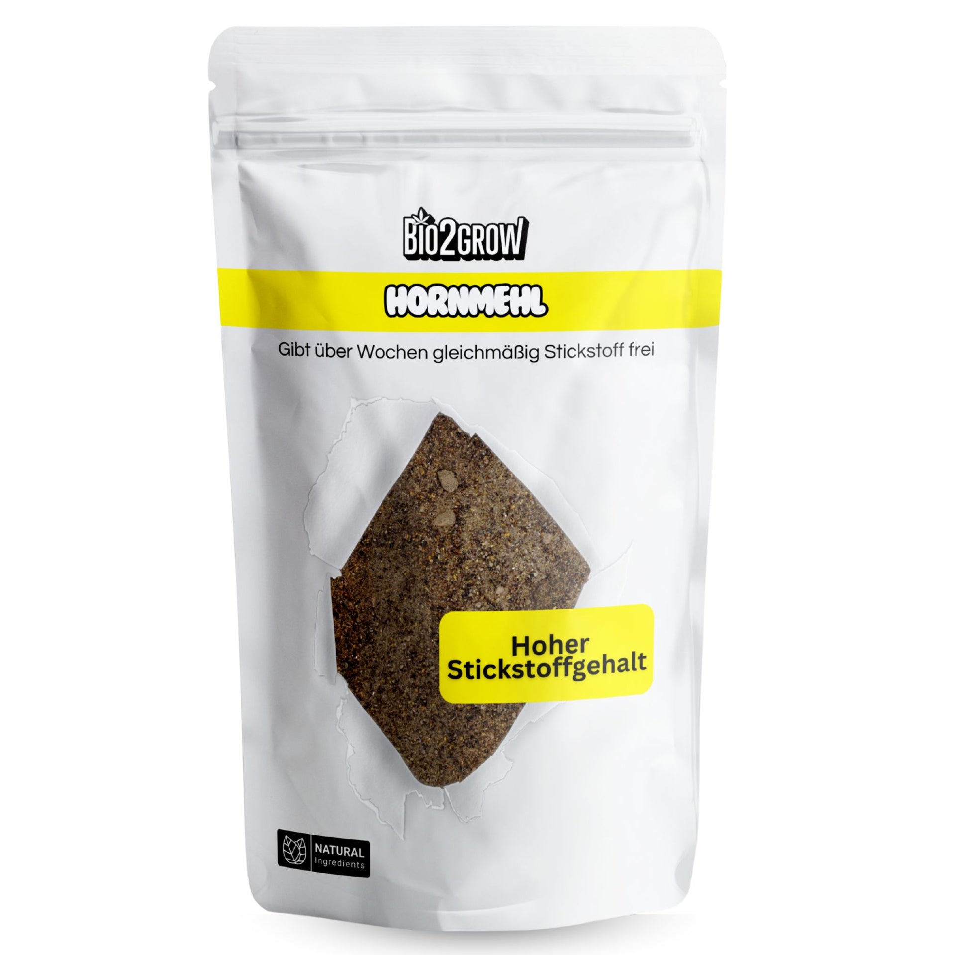 Bio2grow Hornmehl – Natürlicher Stickstoffdünger
