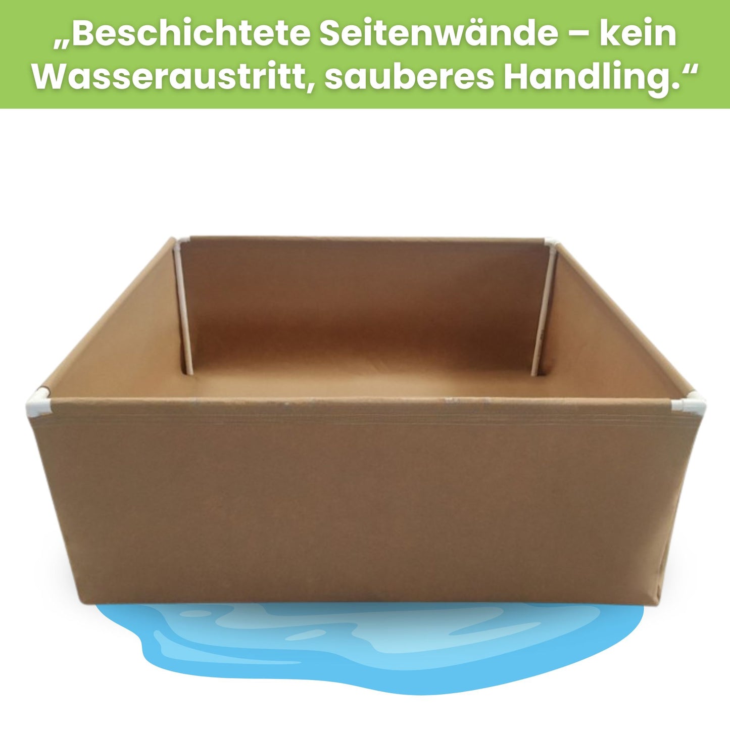 Bio2Grow Living Soil Beet 90x90 cm – Hochwertiges Pflanzbeet für Indoor & Outdoor