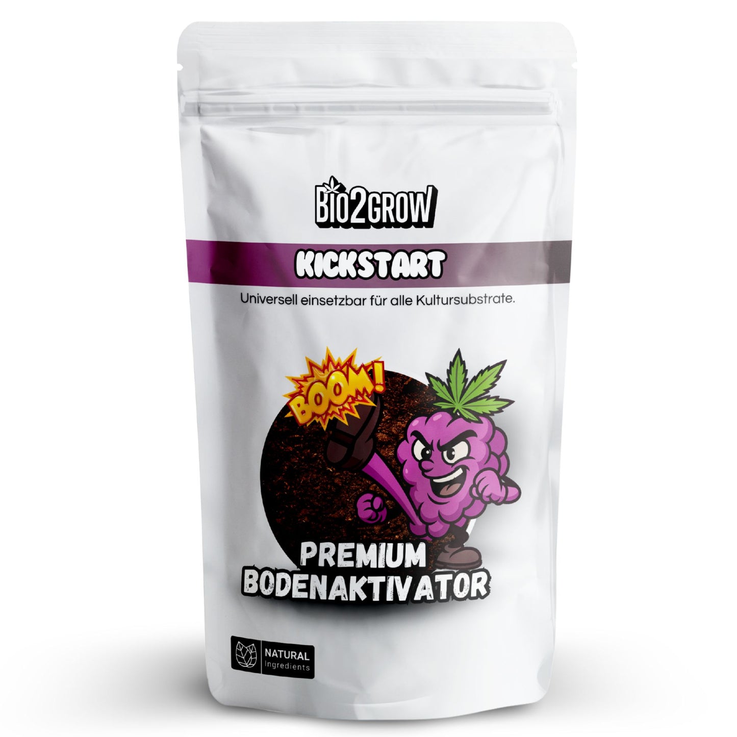 Bio2grow Kickstart – Bringt ausgelaugte Erde wieder zum Leben – Organischer Dünger & Bodenaktivator mit Bakterien – Für Erde & Kokos – Indoor & Outdoor