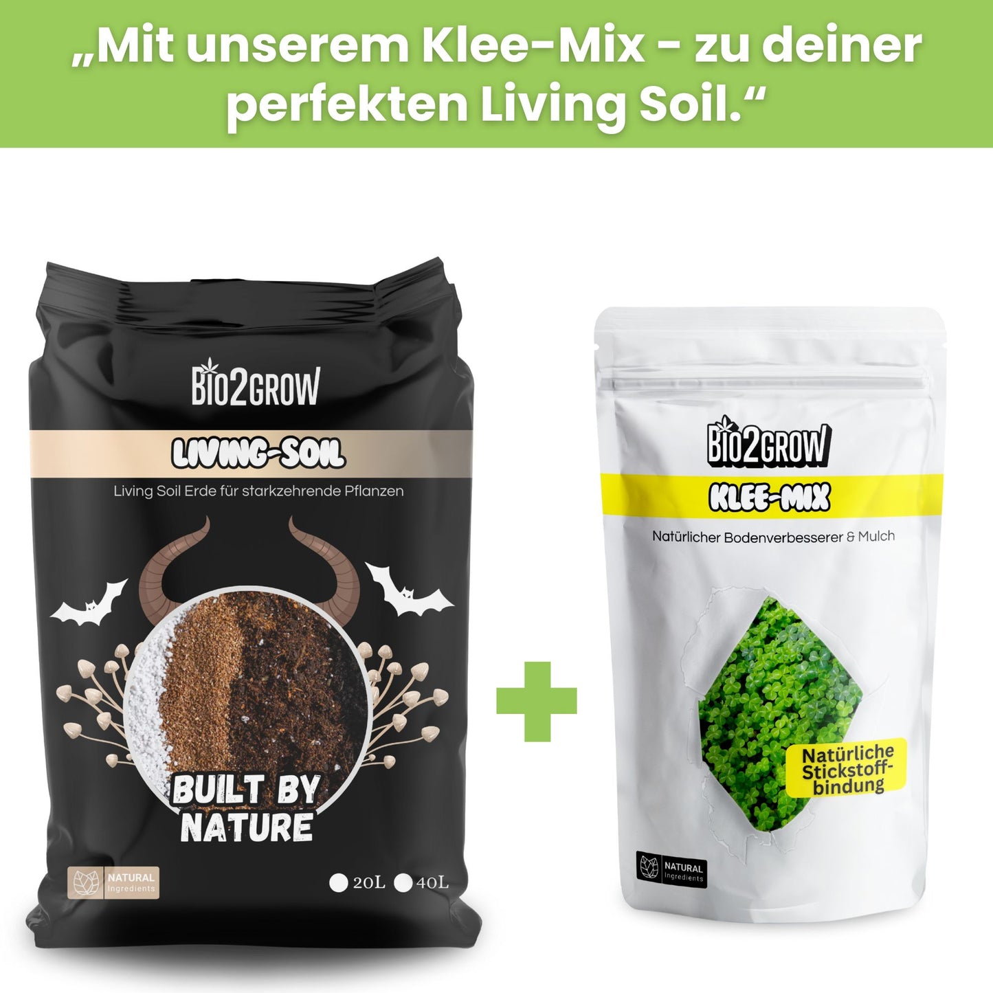 Bio2grow Living Soil - Lebende Erde