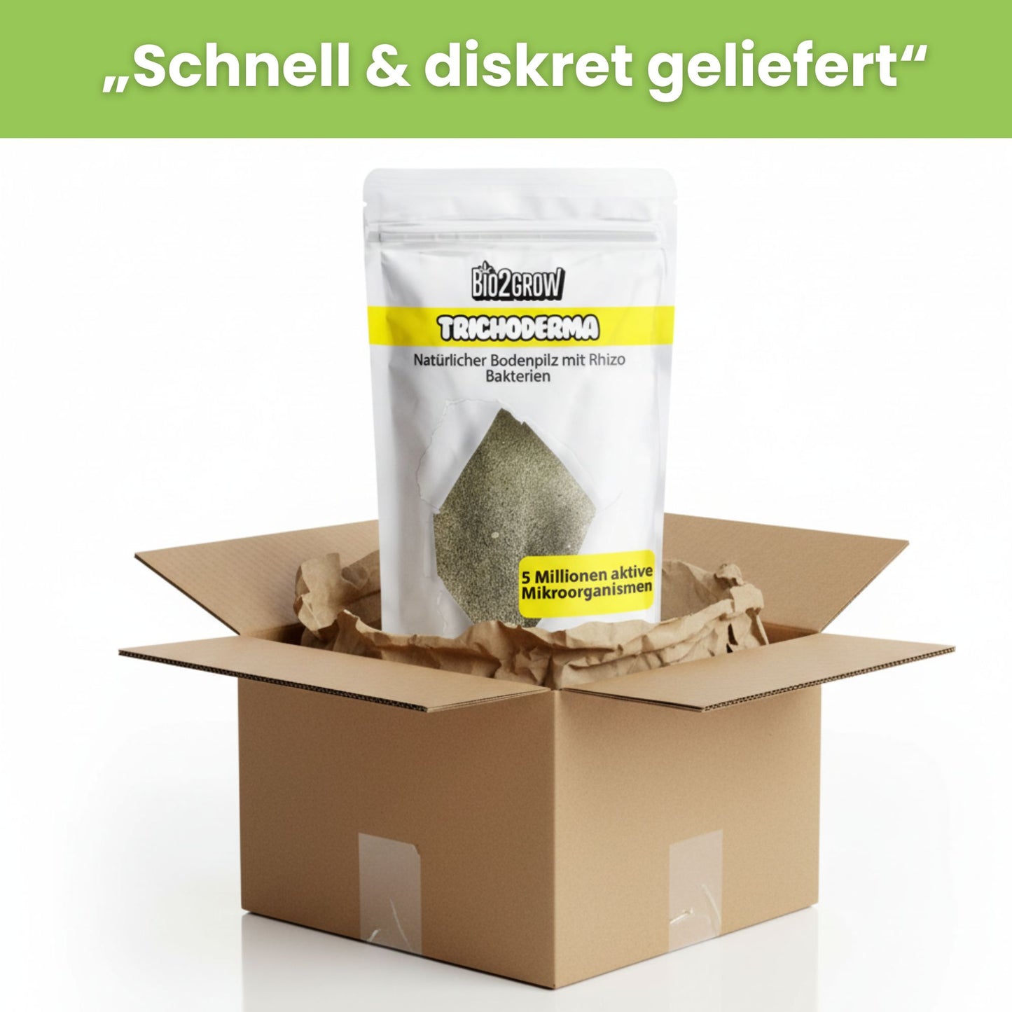 Bio2Grow Trichoderma – Natürlicher Bodenvitalisierer für kräftiges Pflanzenwachstum