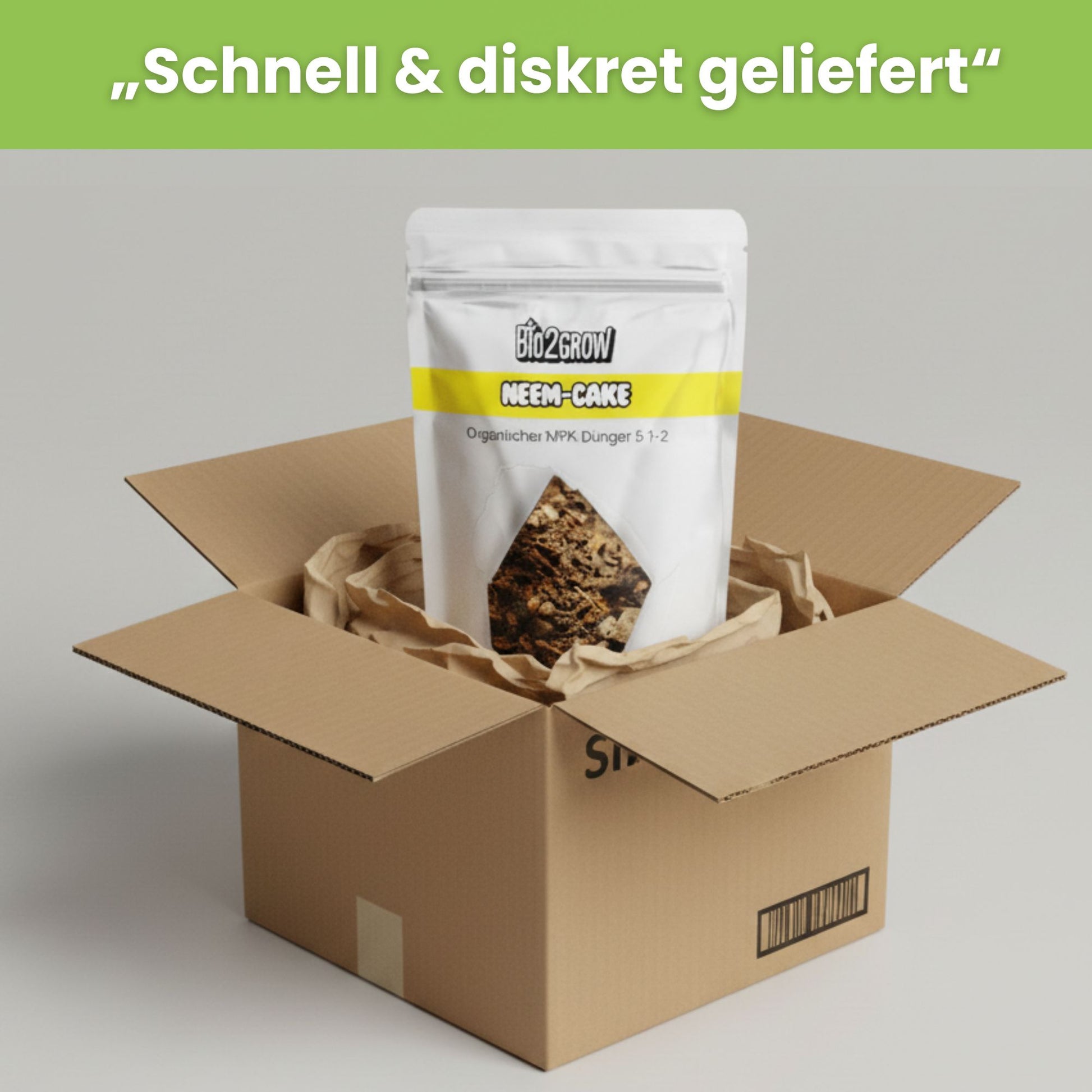 Bio2grow Neem-Cake – Organischer Dünger und natürlicher Pflanzenschutz