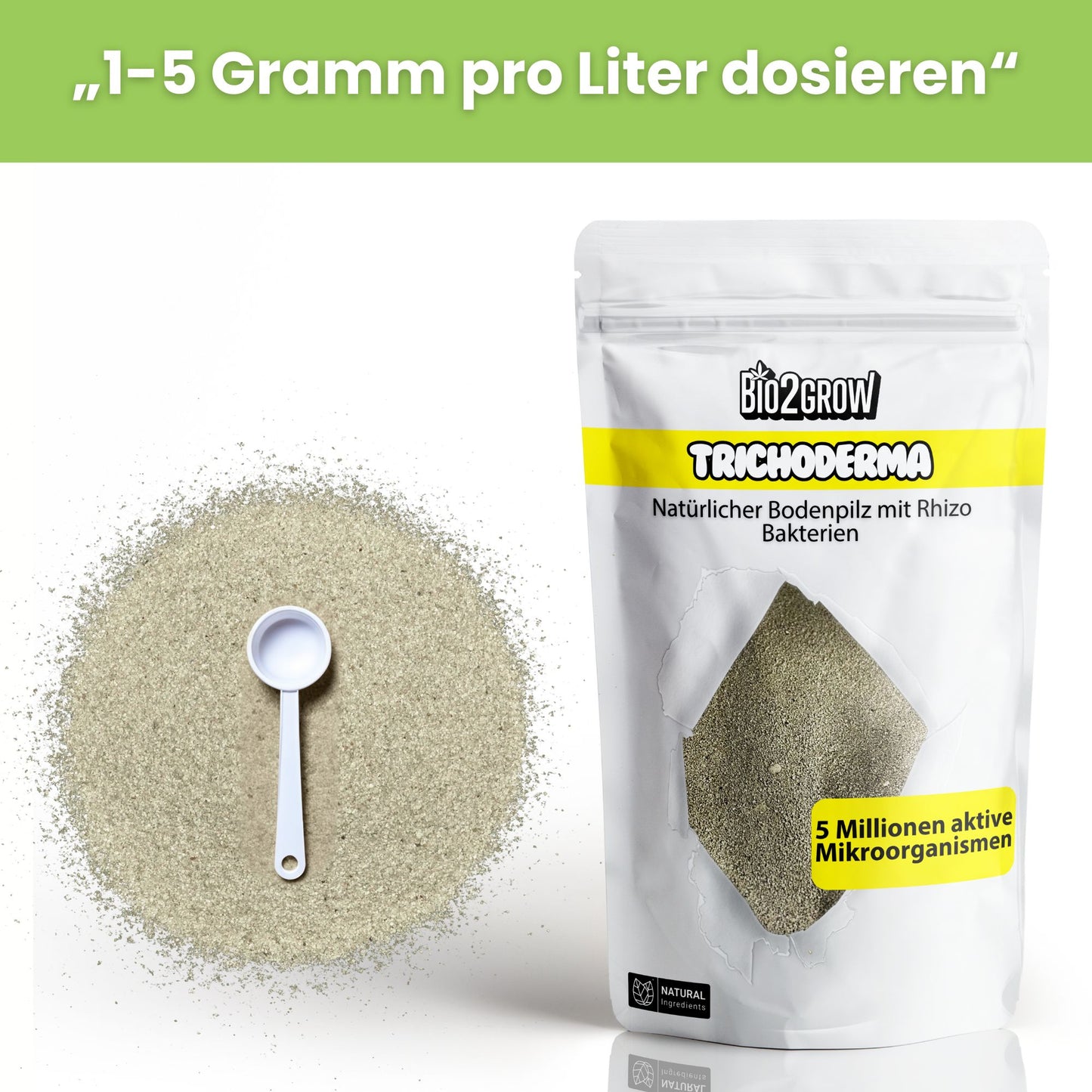 Bio2Grow Trichoderma – Natürlicher Bodenvitalisierer für kräftiges Pflanzenwachstum