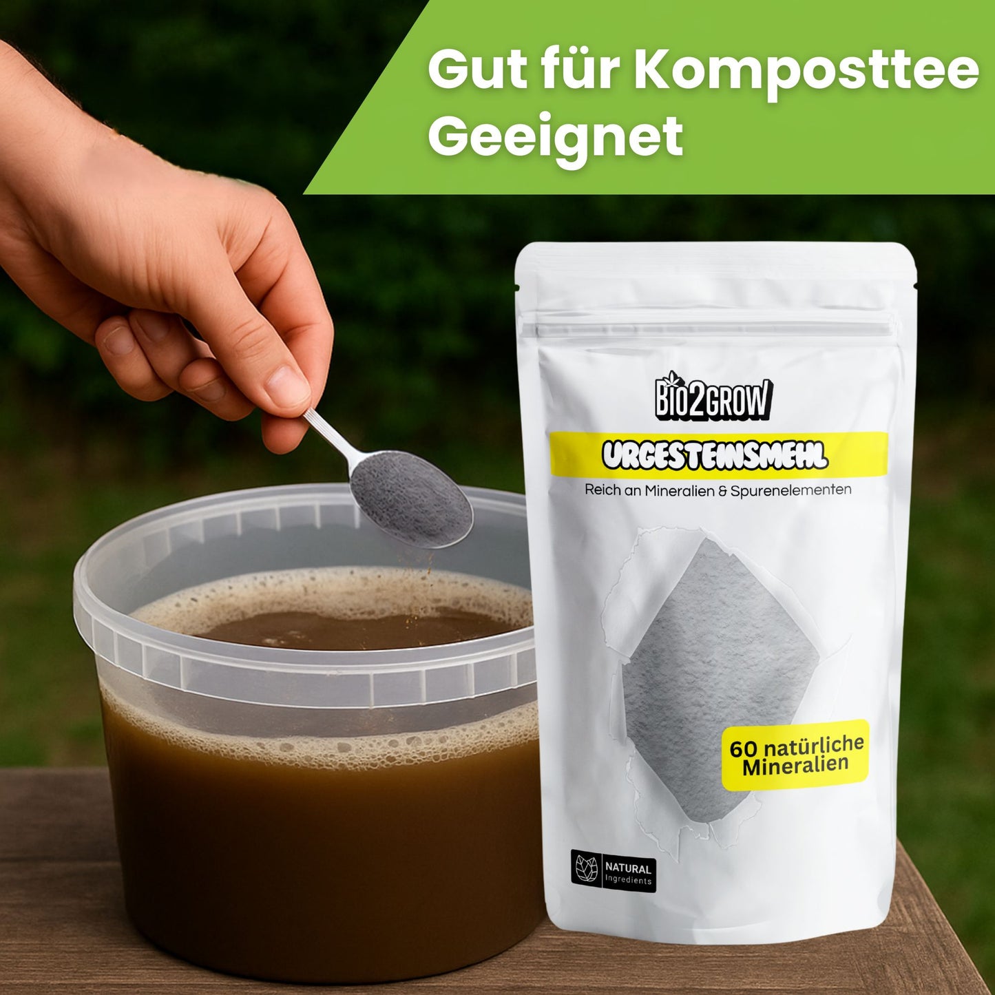 Bio2grow Urgesteinsmehl