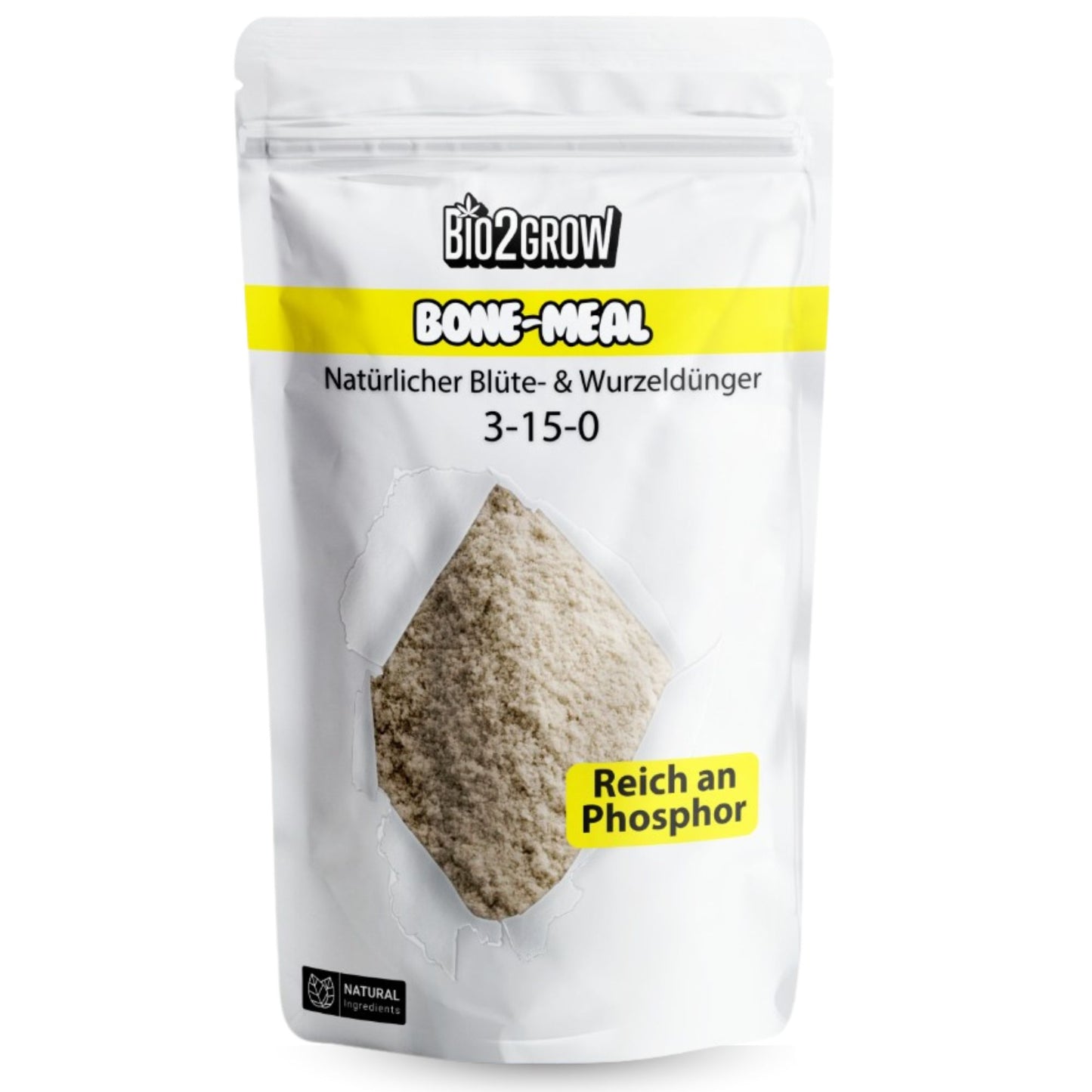 Bio2Grow Bone Meal – Natürliche Phosphor- & Kalziumquelle für kräftige Blüten