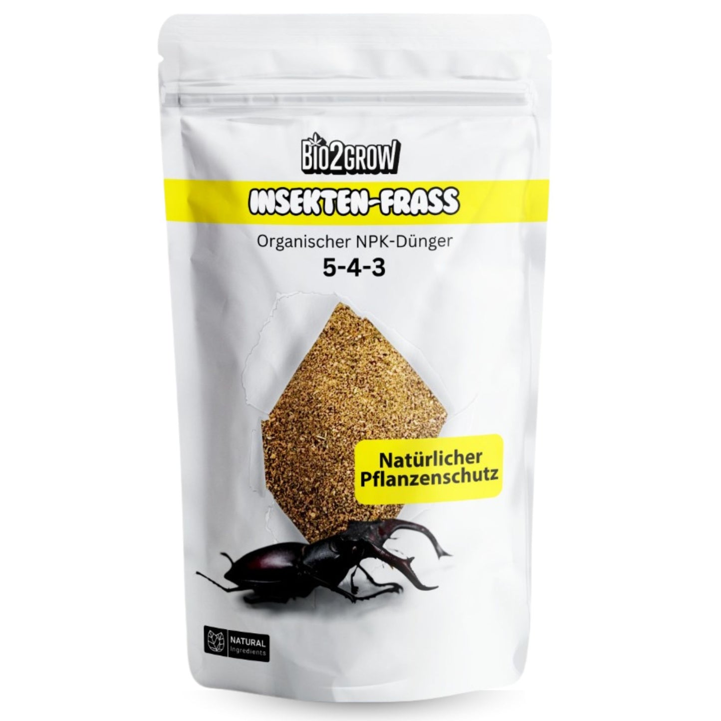 Bio2Grow Insektenfrass – Natürlicher Bodenaktivator für gesundes Pflanzenwachstum