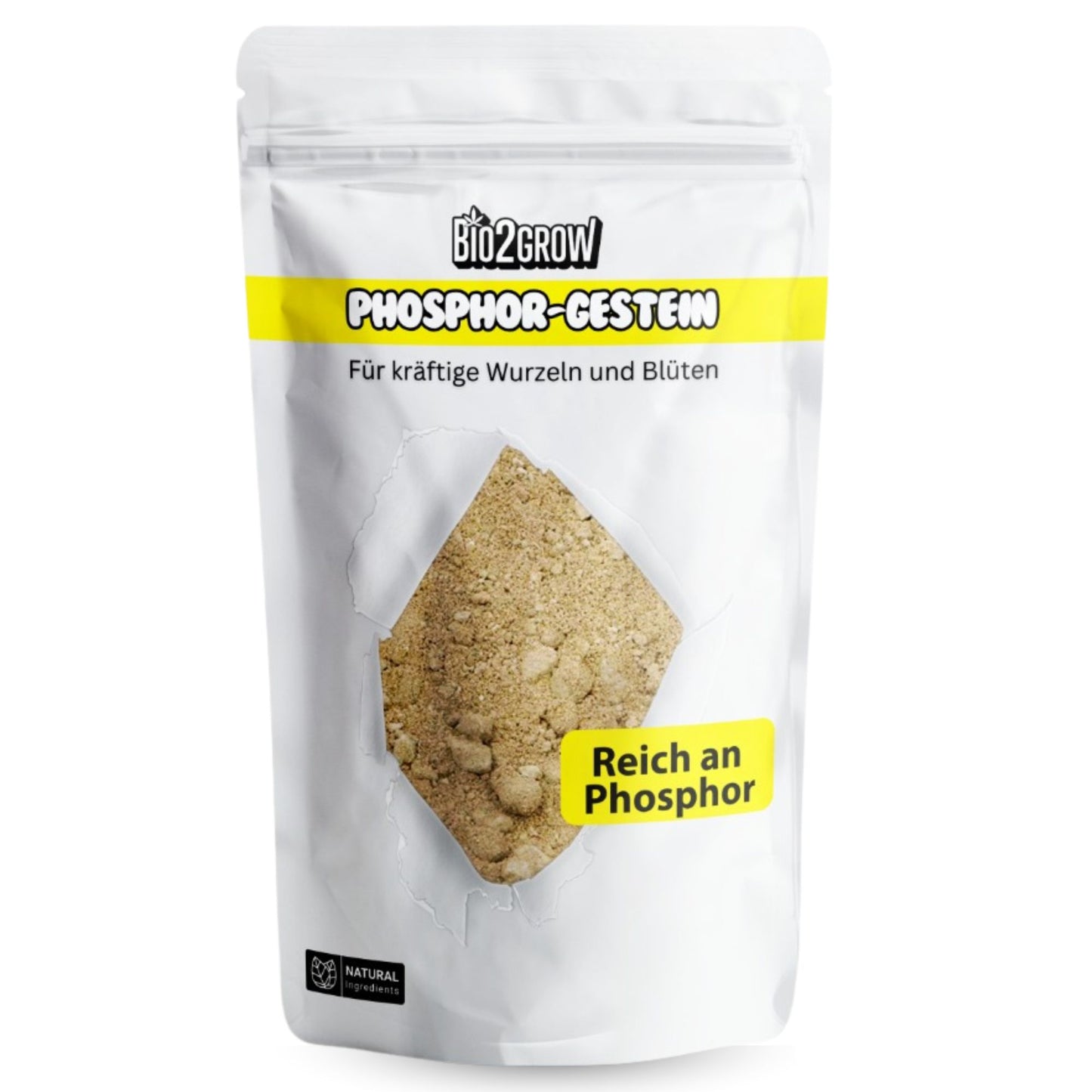 Bio2Grow Phosphor-Gestein – Natürliche Phosphorquelle für starke Wurzeln & üppige Blüten