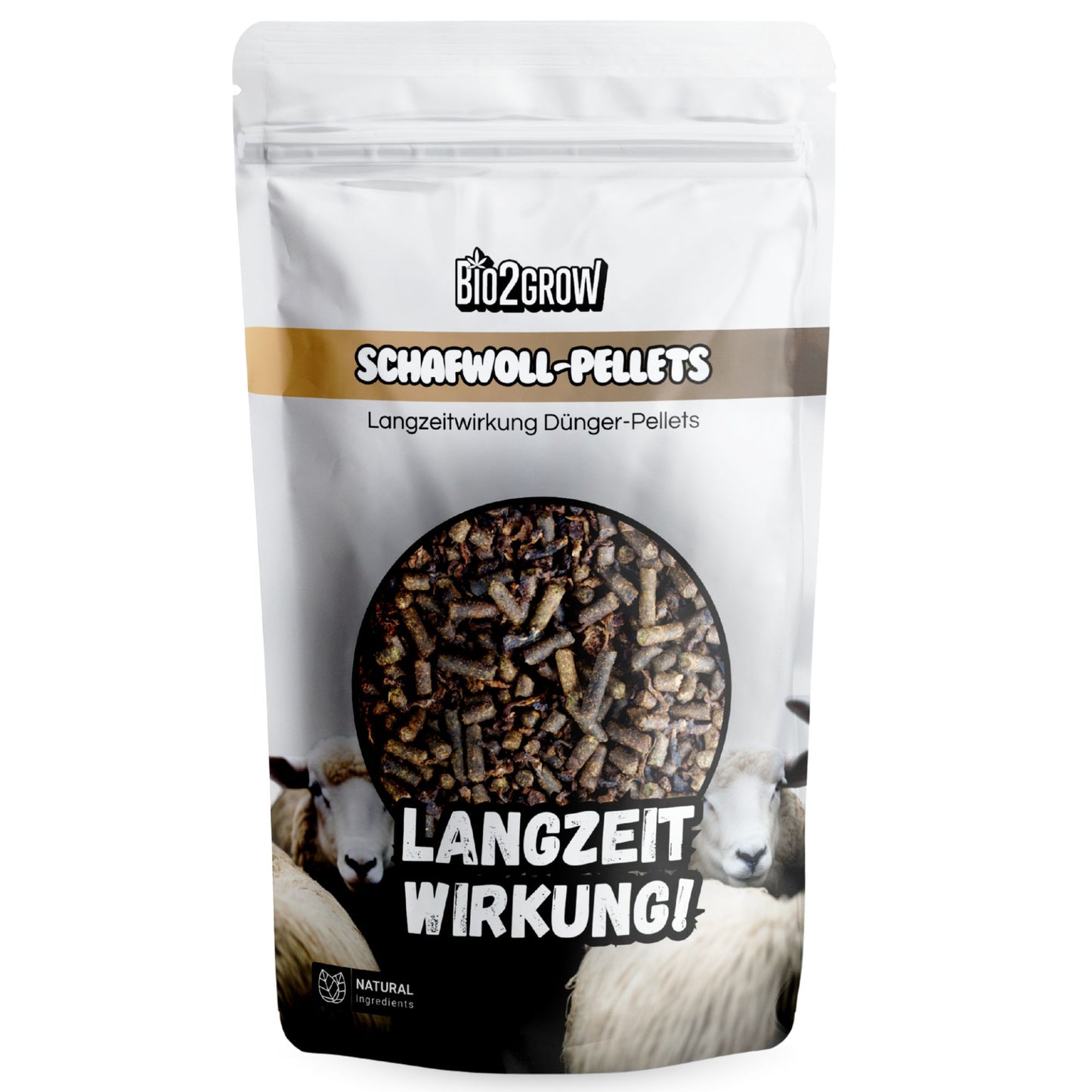 Bio2grow Schafwoll Dünger Pellets