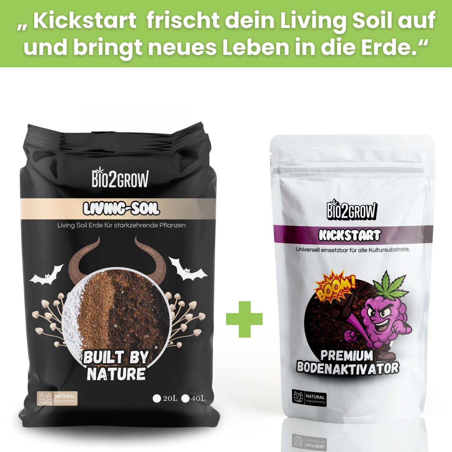 Bio2grow Living Soil - Lebende Erde