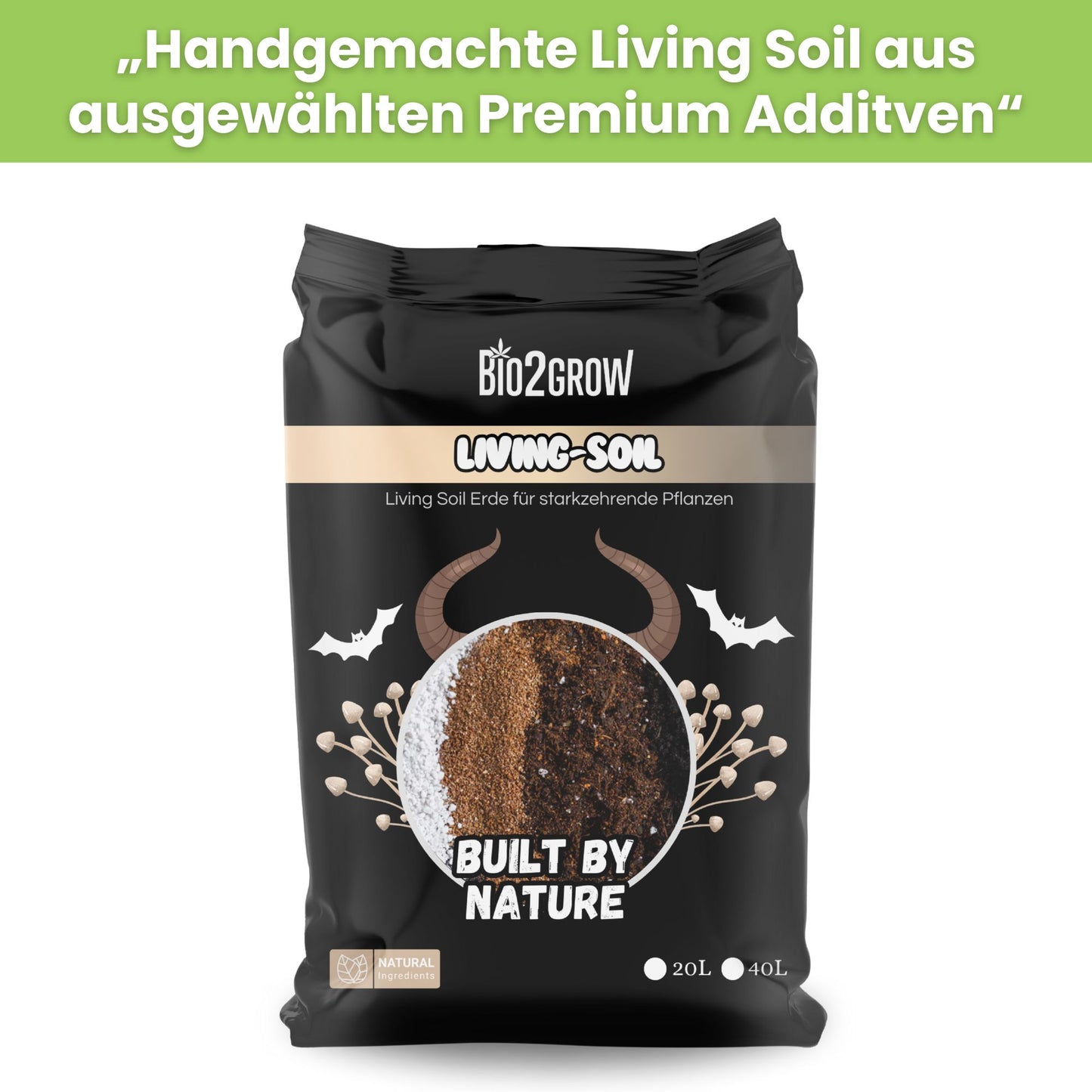 Bio2grow Living Soil - Lebende Erde